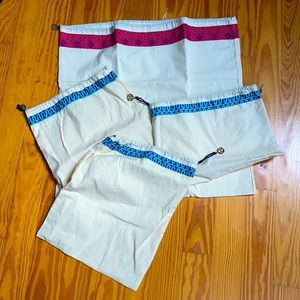 Lot of 4 Tory Burch Duster Bags!